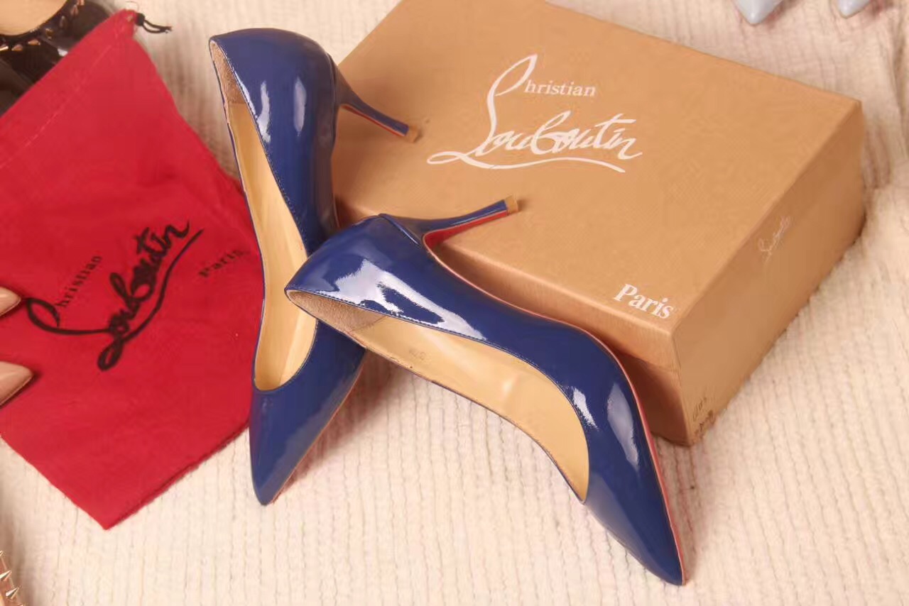 Christian Louboutin 7cm red heels sandals soled shoes