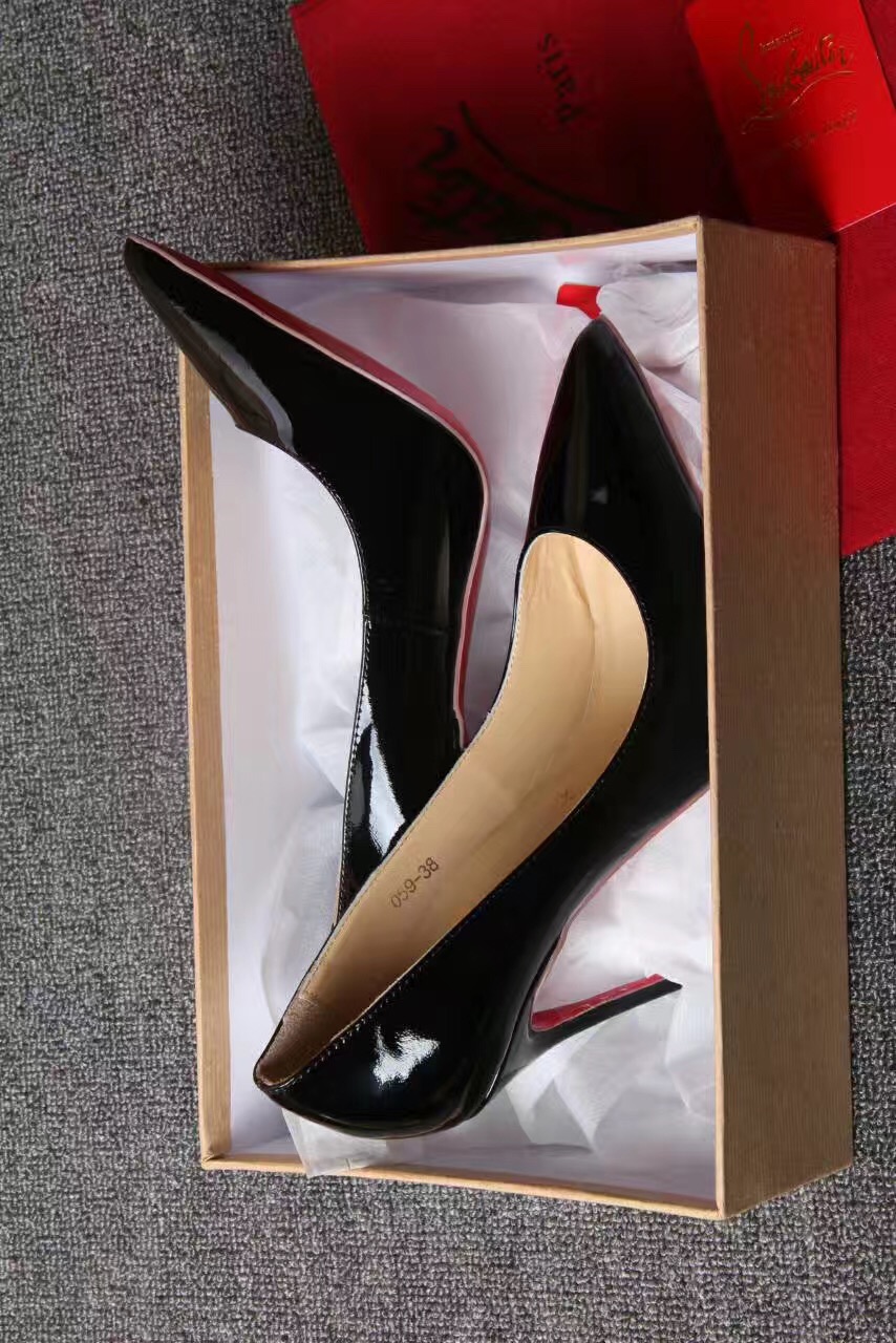 Christian Louboutin CL heels paint 11cm sandals shoes