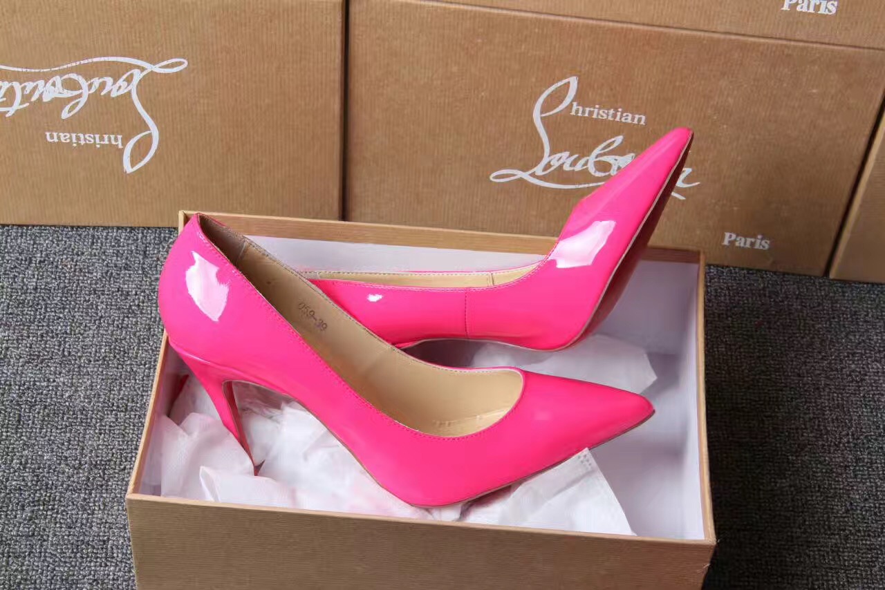 Christian Louboutin CL heels paint 11cm sandals shoes
