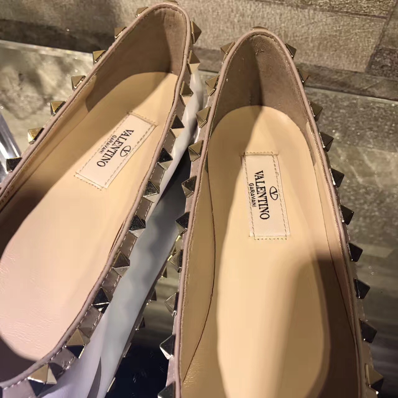 valentino flats white sandals shoes