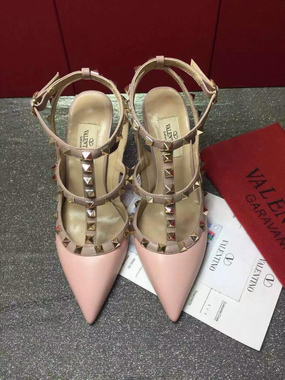 valentino tribute sandals heels stud shoes