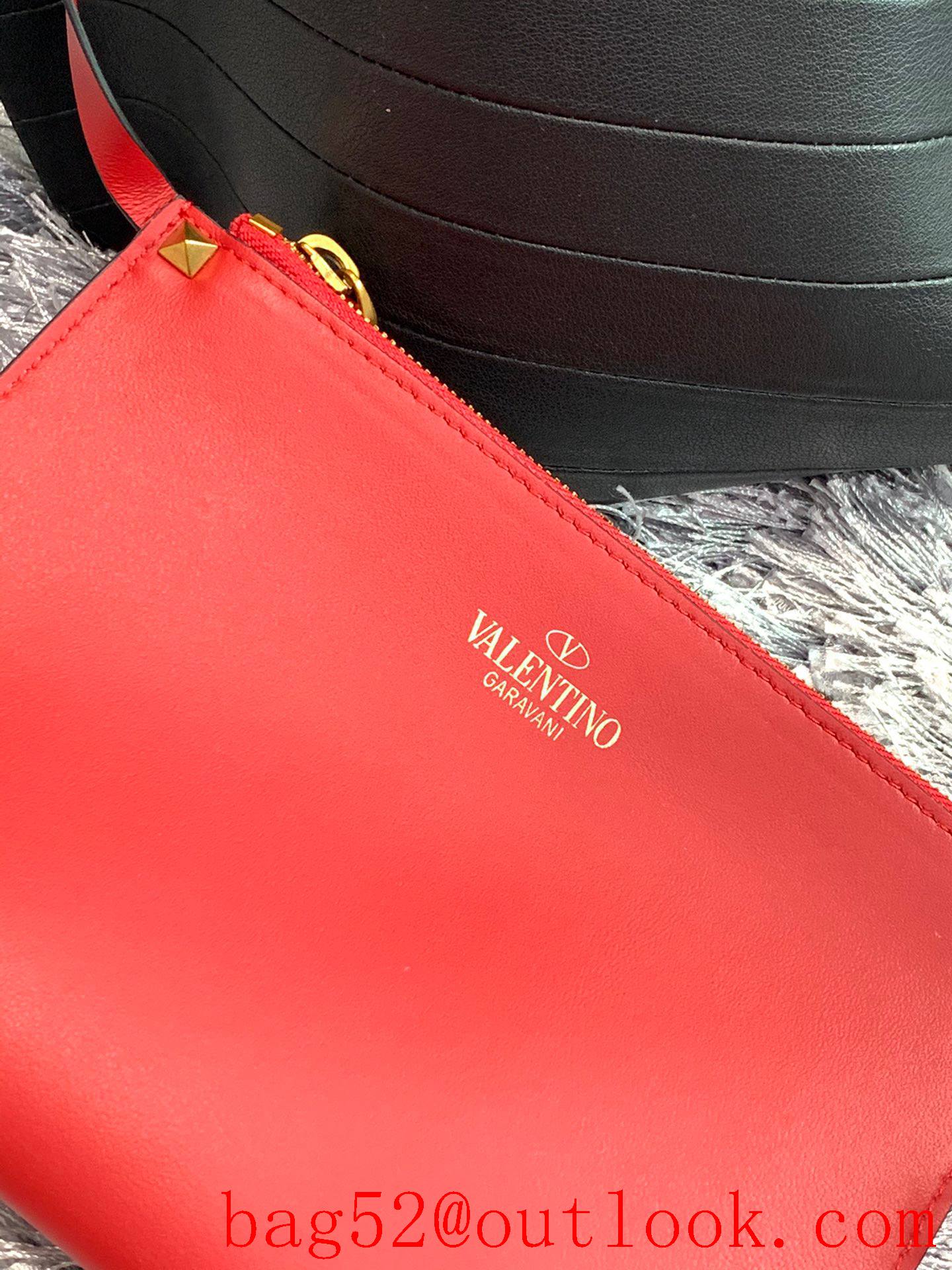 Valentino Garavani Escape VLOGO Shopping Bag Black Tote Handbag