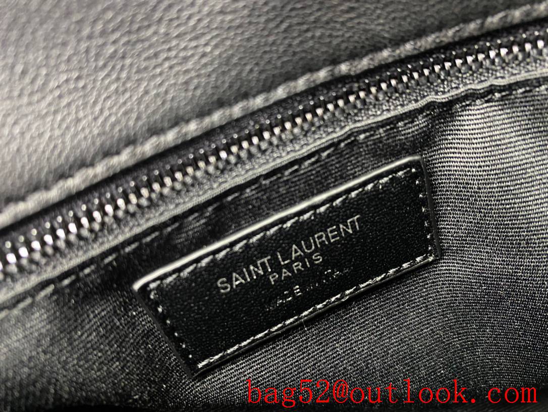 Saint Laurent YSL Puffer Toy Bag in Quilted Lambskin Black Color 620333