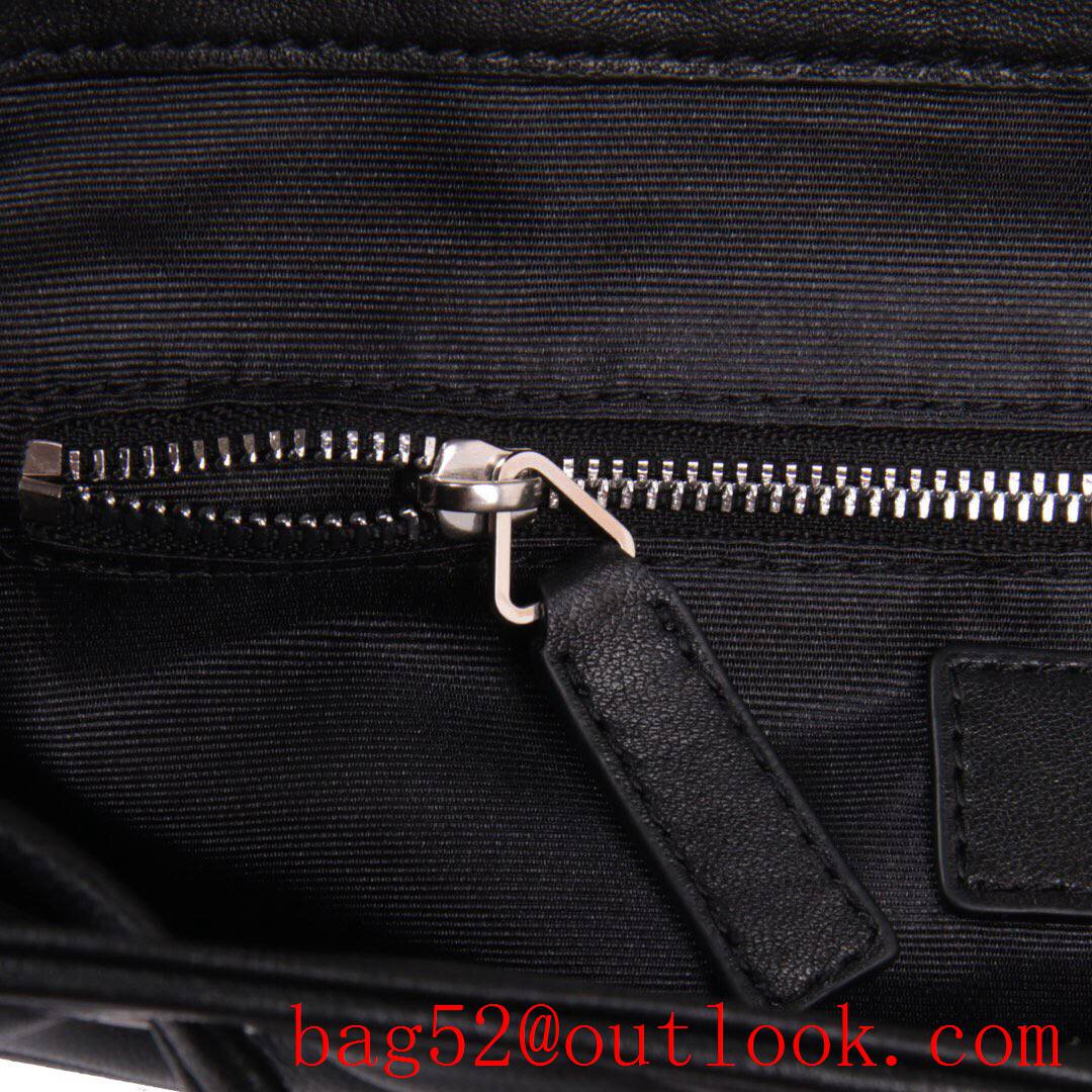 Saint Laurent YSL Monogram Small Loulou Quilted Leather Backpack Bag Black 488227