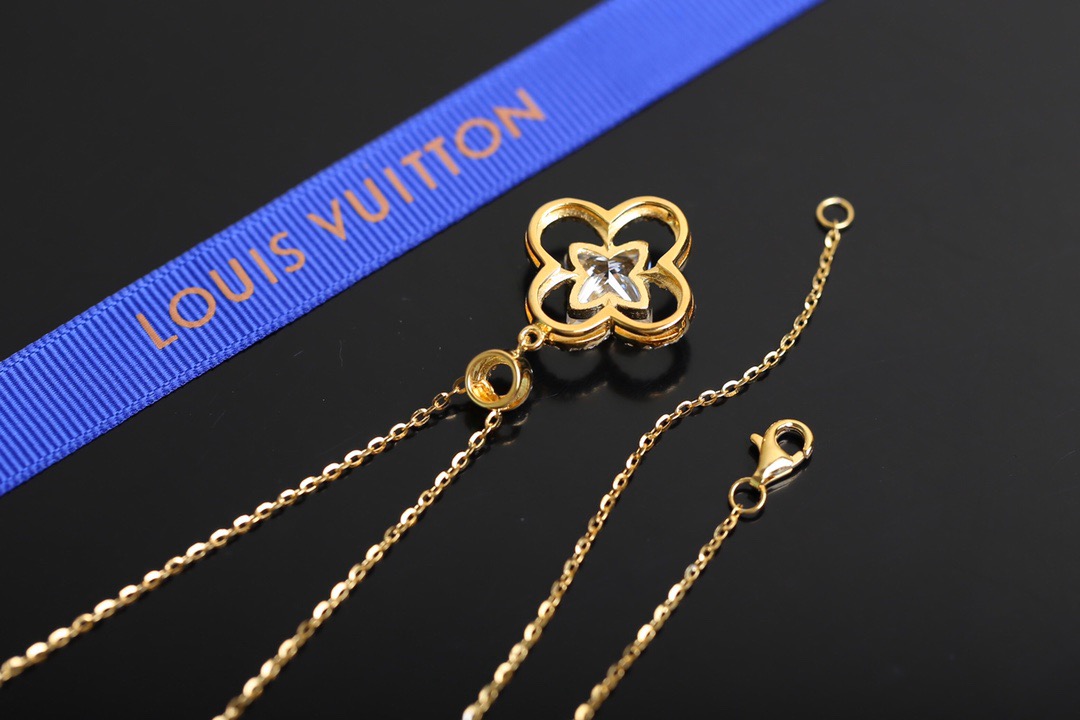 Louis Vuitton LV Hot Sale Les Ardentes 18K Necklace