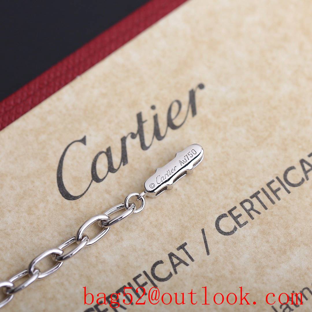 Cartier Juste Un Clou Nail Necklace Silver