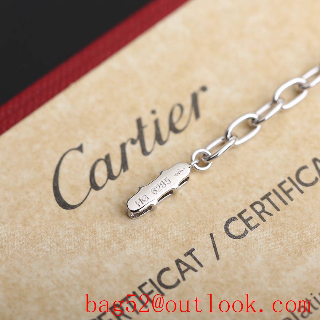 Cartier Juste Un Clou Nail Necklace Silver