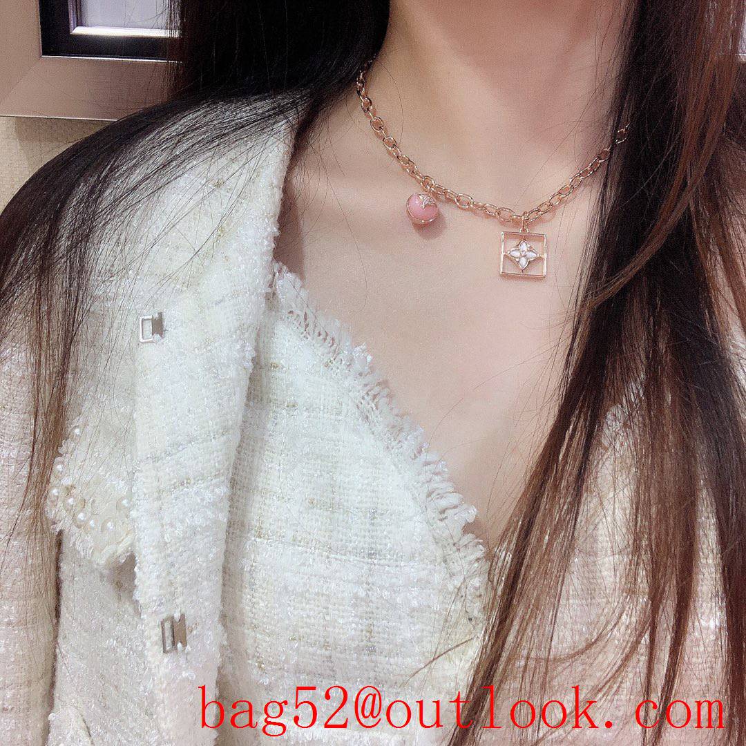 Louis Vuitton LV B Blossom Monogram Necklace