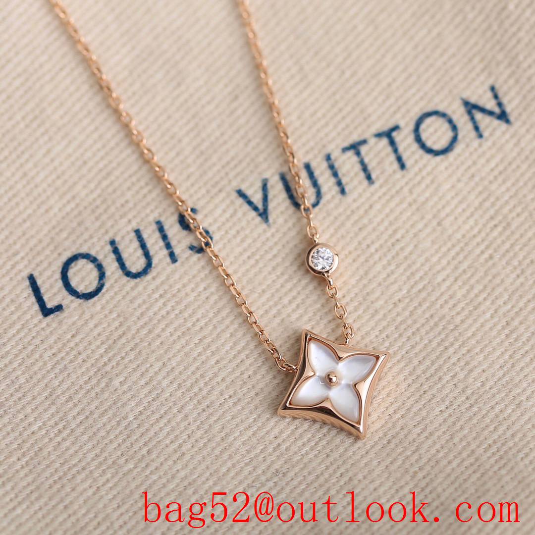 Louis Vuitton LV Blossom Necklace Limited Edition White