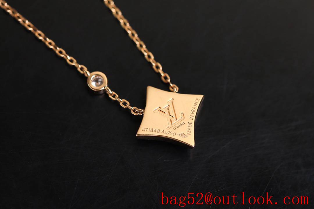 Louis Vuitton LV Blossom Necklace Limited Edition Black