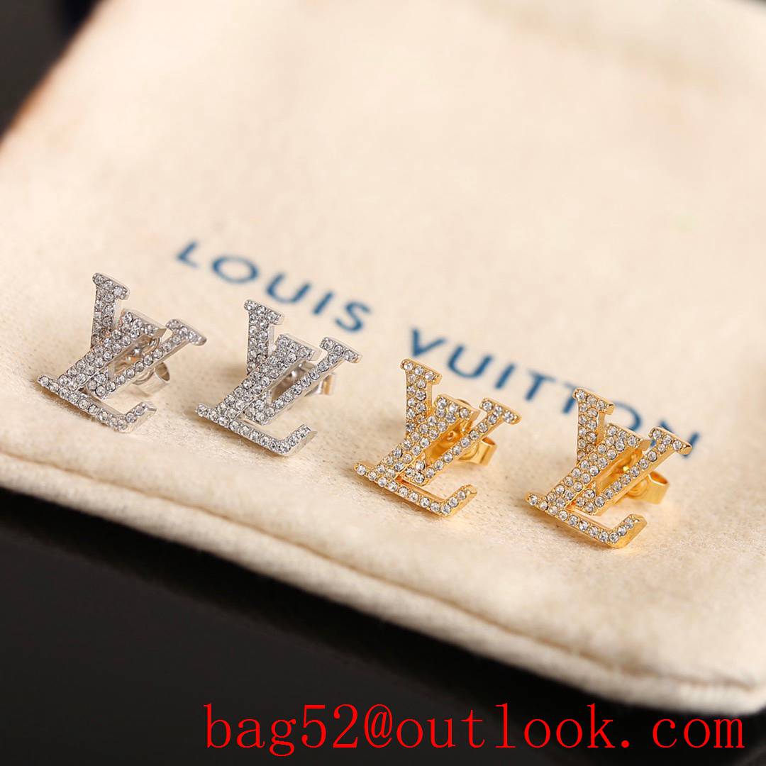 Louis Vuitton LV Iconic Earrings with Diamonds 2 Colors