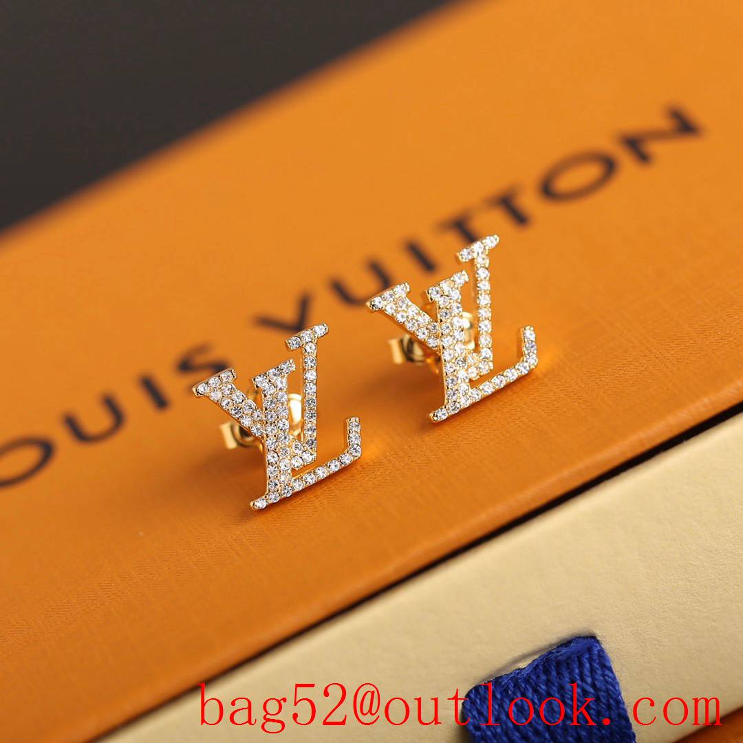 Louis Vuitton LV Iconic Earrings with Diamonds 2 Colors