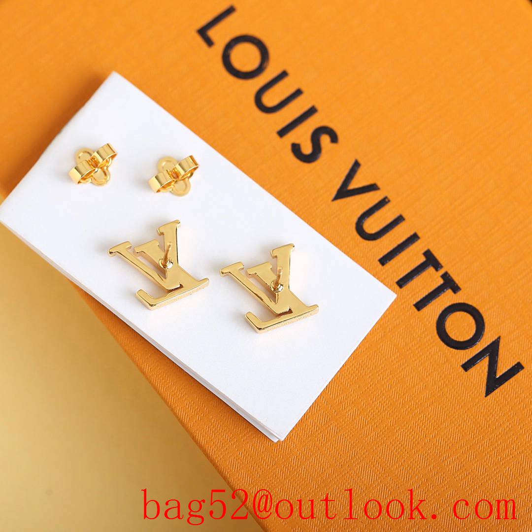 Louis Vuitton LV Iconic Earrings with Diamonds 2 Colors