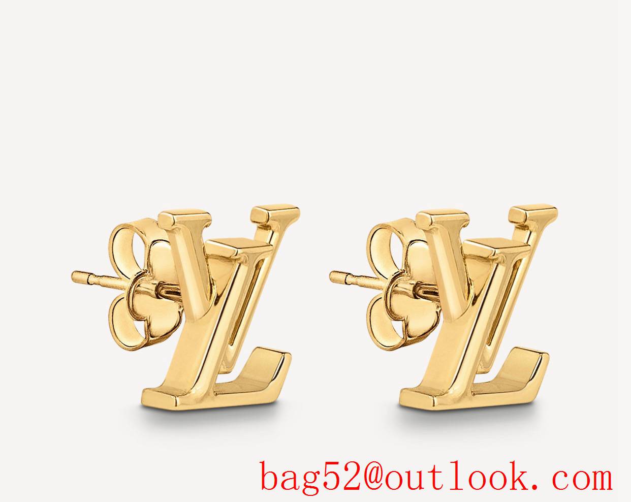 Louis Vuitton LV Iconic Earrings Gold