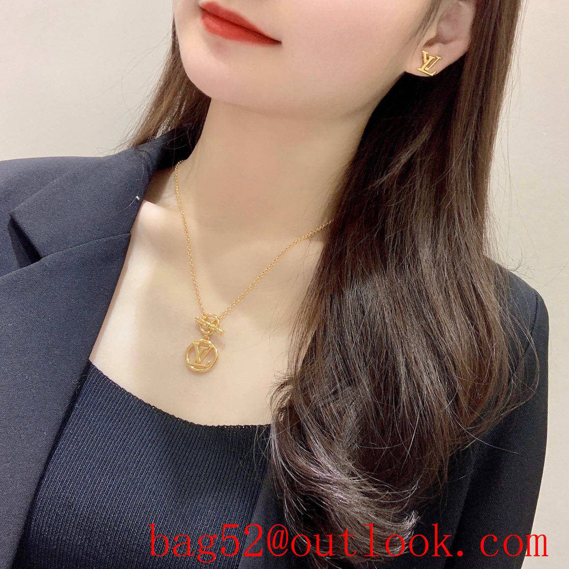 Louis Vuitton LV Iconic Earrings Gold