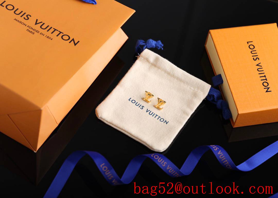 Louis Vuitton LV Iconic Earrings Gold