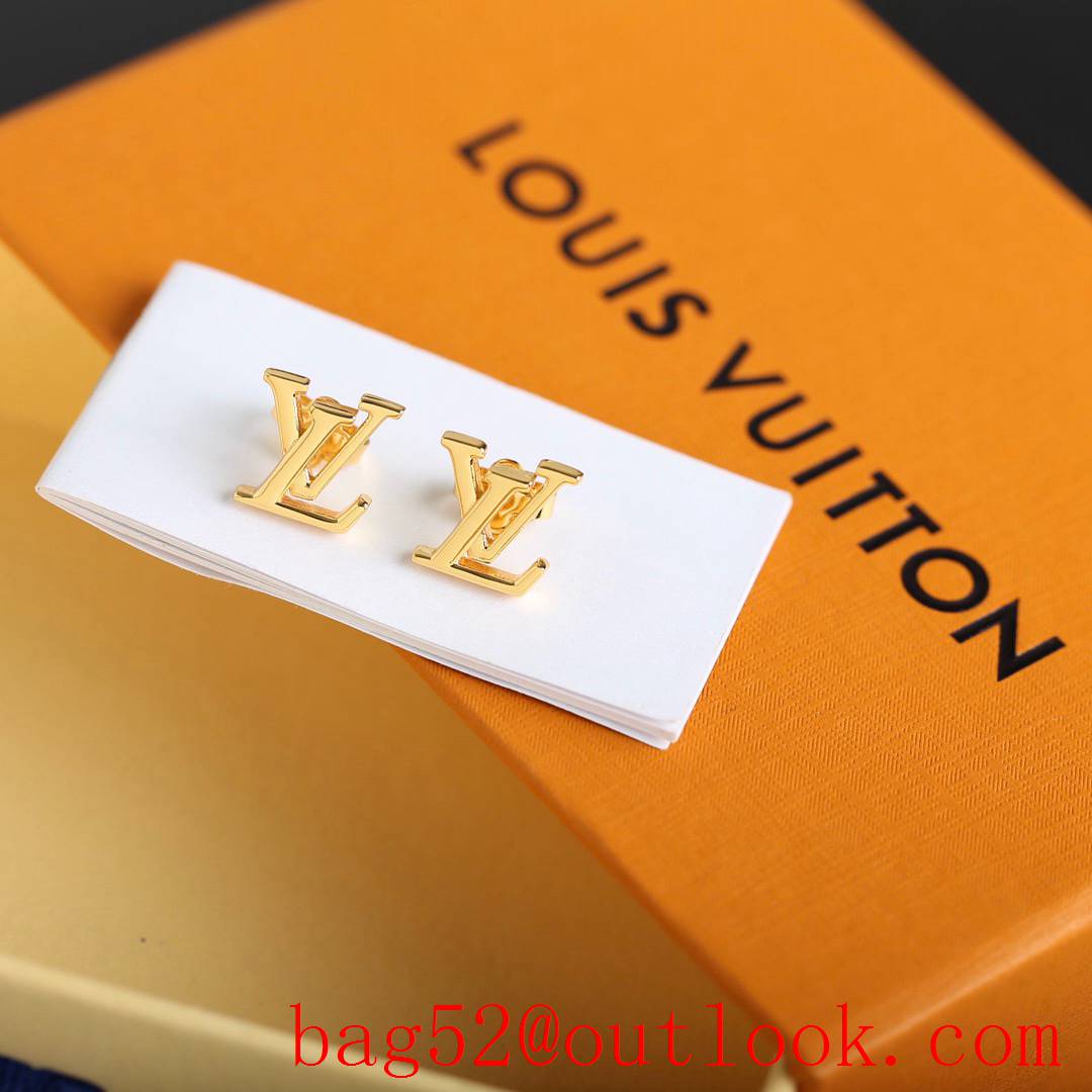 Louis Vuitton LV Iconic Earrings Gold