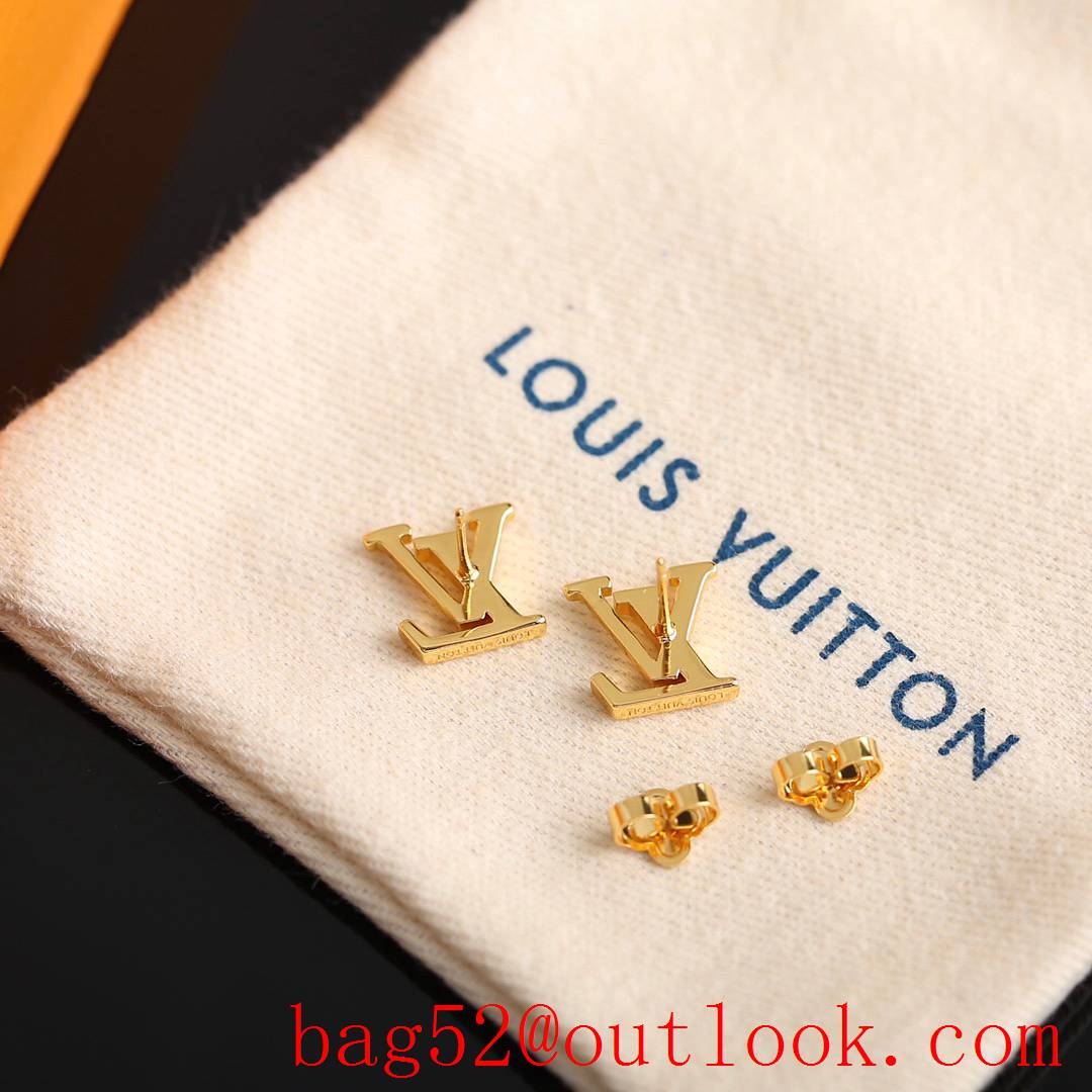 Louis Vuitton LV Iconic Earrings Gold