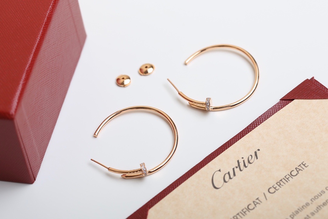 Cartier Juste Un Clou 18K Earrings 