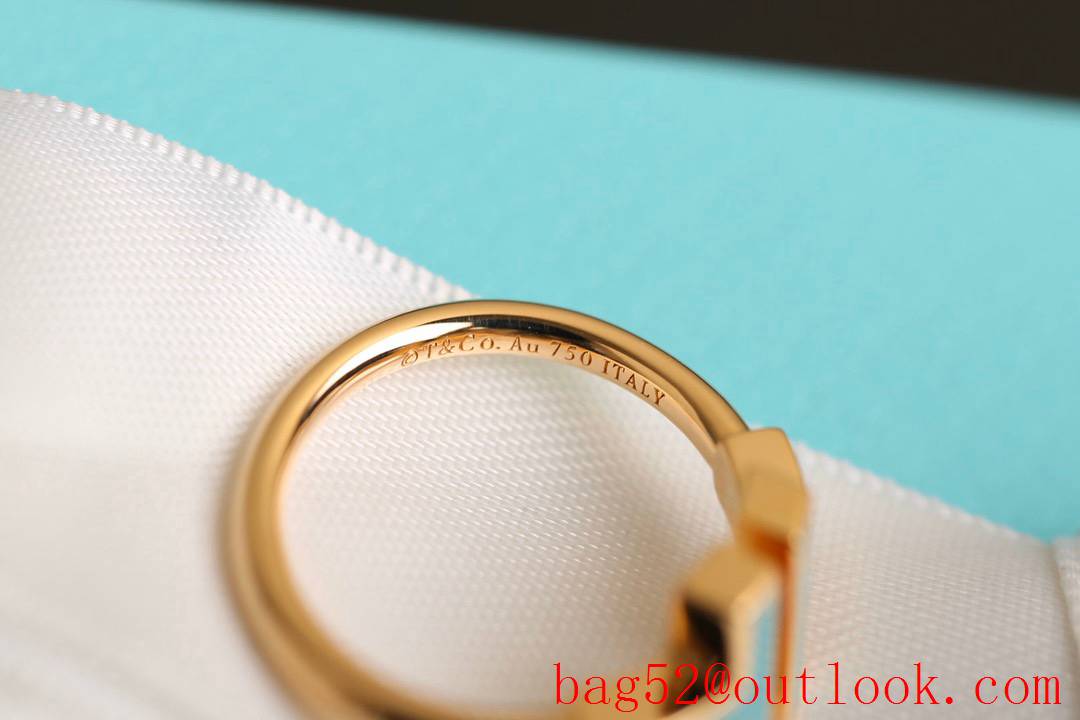 Tiffany Fashionable T Ring in Blue