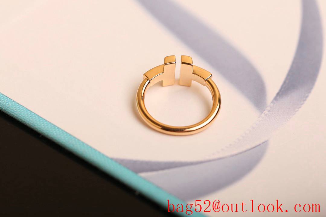 Tiffany Fashionable T Ring in Cream
