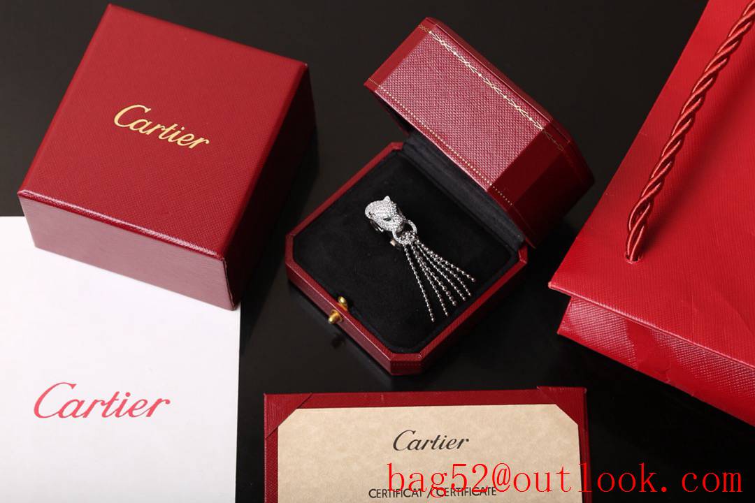 Cartier Panthere de Cartier 18K Leopard Tassel Ring