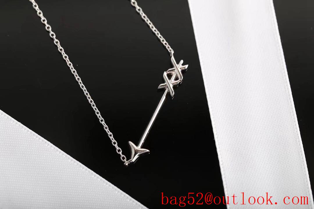 Tiffany Graffiti Small Love Arrow Necklace 