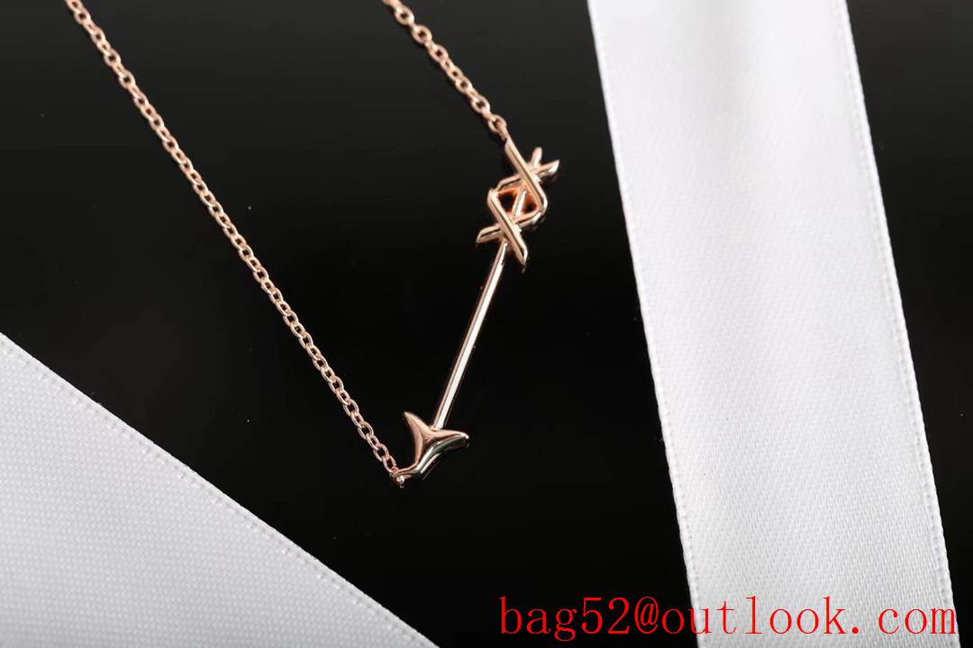 Tiffany Graffiti Small Love Arrow Necklace 