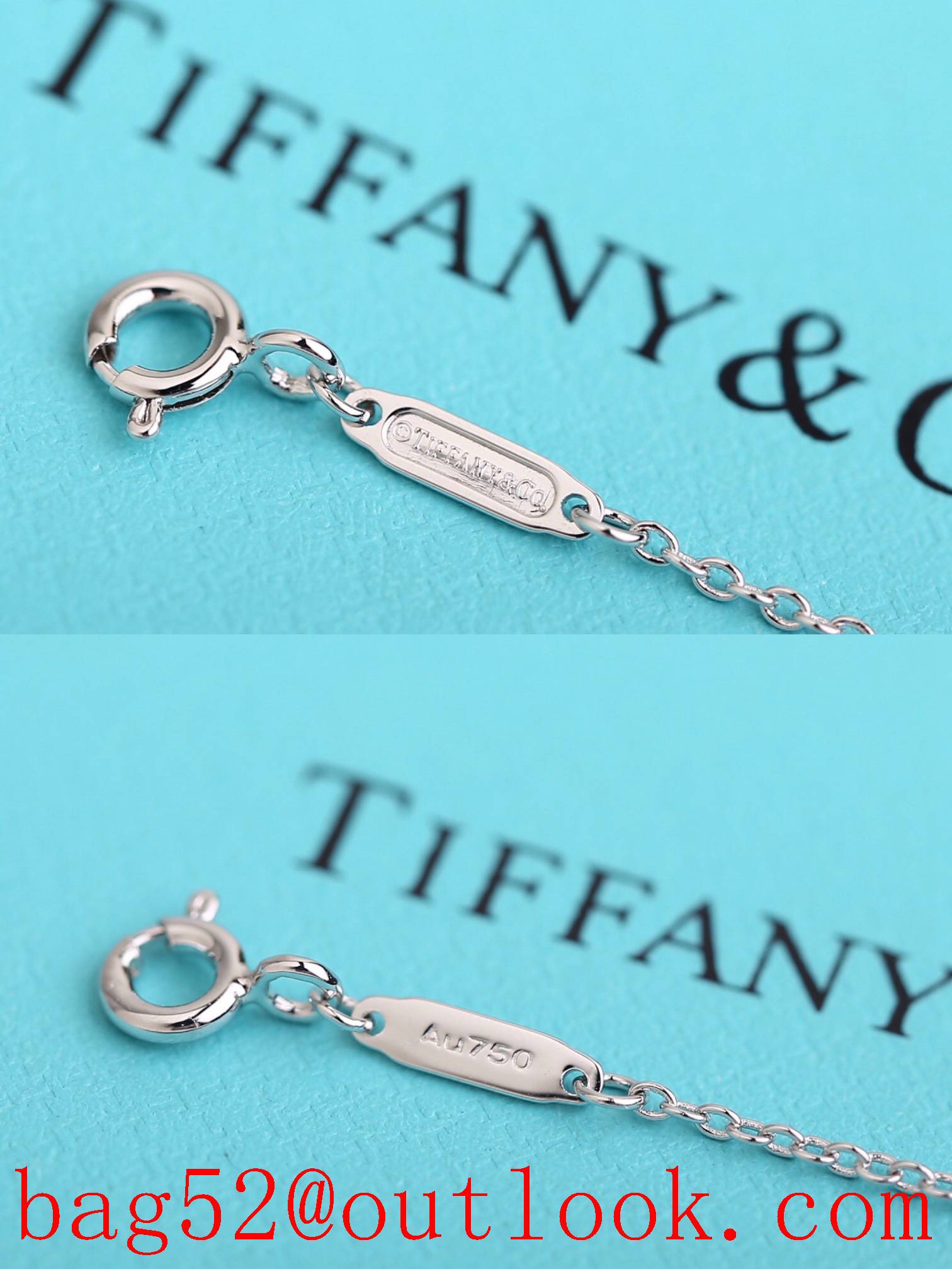 Tiffany New Atlas X Necklace 2 Colors