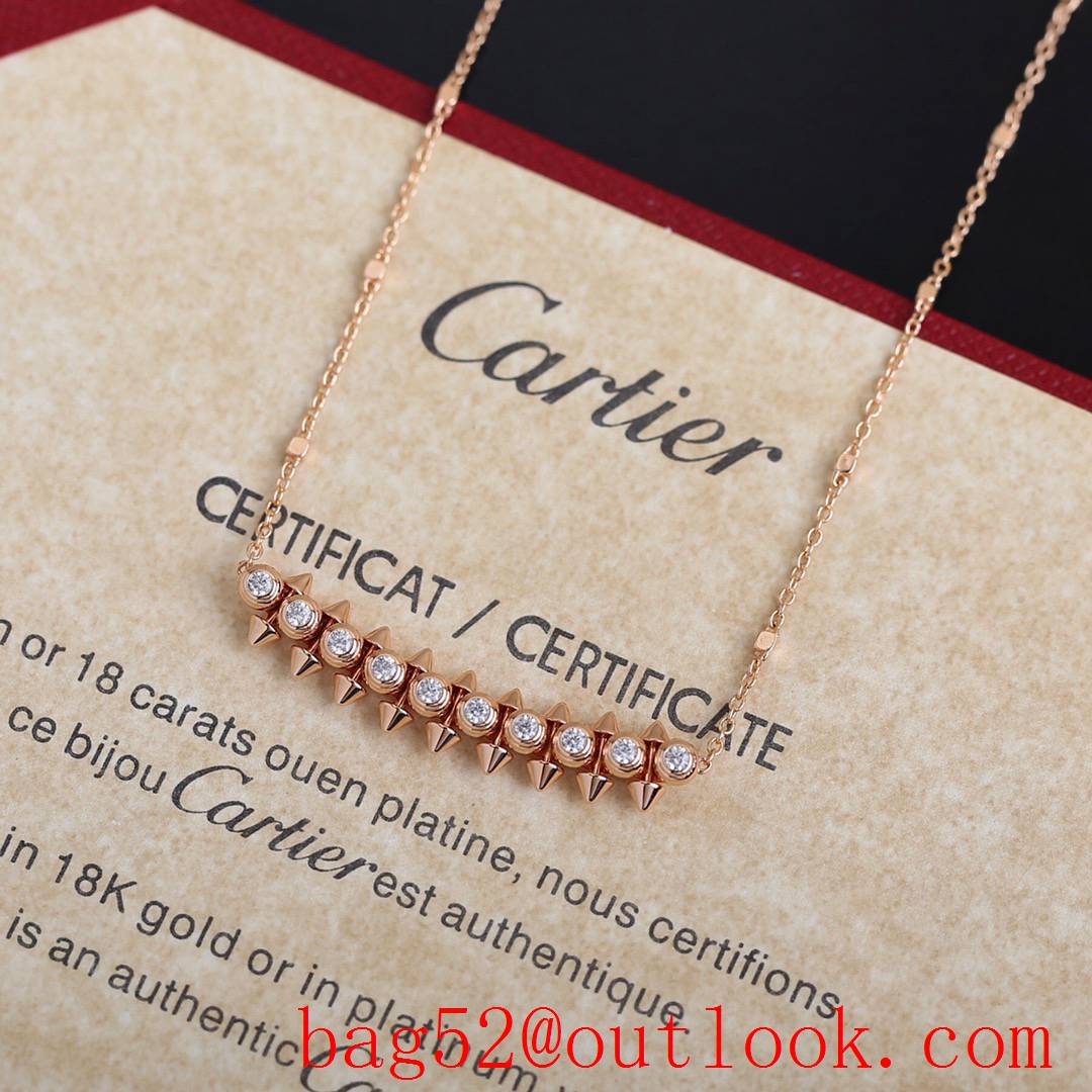 Cartier Clash de Cartier 18K Necklace with Diamonds